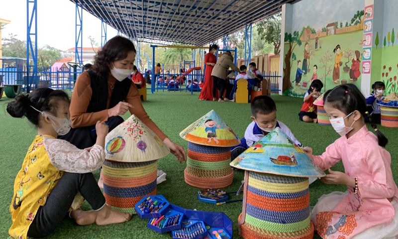  Trường tiểu học Đức Ninh Đông tổ chức nhiều hoạt động trải nghiệm, giáo dục kỹ năng sống để HS phát triển toàn diện.