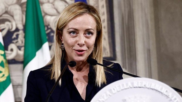 Tân Thủ tướng Italy Giorgia Meloni. (Nguồn: Getty Images)