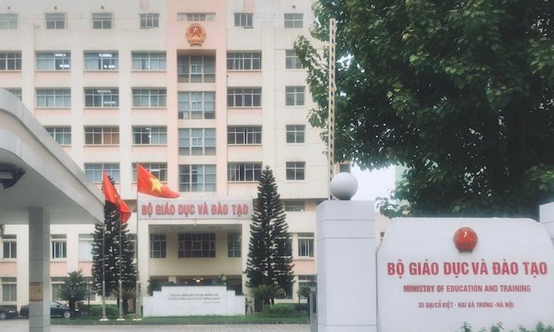 Bộ Giáo dục và Đào tạo. (Ảnh: THUỲ LINH)