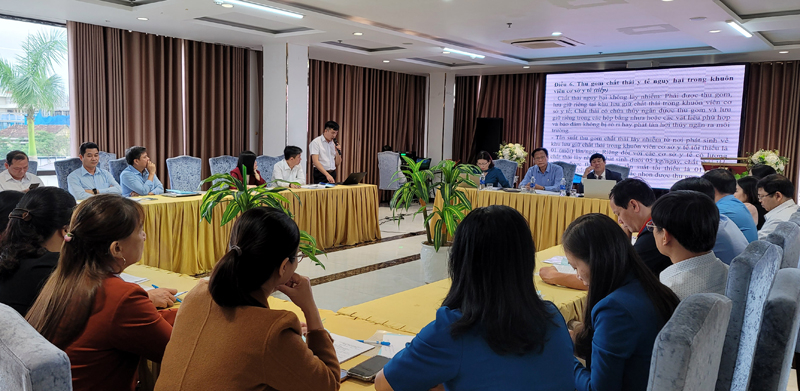 Đại diện các sở, ban, ngành, địa phương tham dự hội thảo