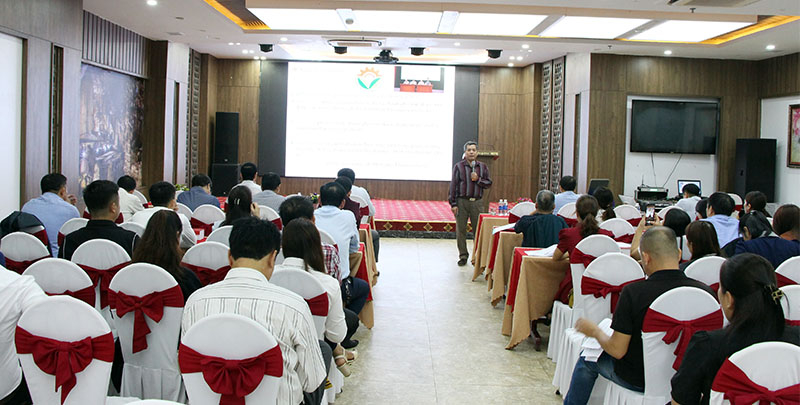 Ttập huấn về khuyến công để phổ biến các chính sách, văn bản quy phạm pháp luật về khuyến công