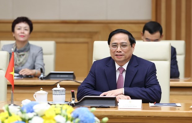 Thủ tướng Phạm Minh Chính. (Ảnh: Dương Giang/TTXVN)