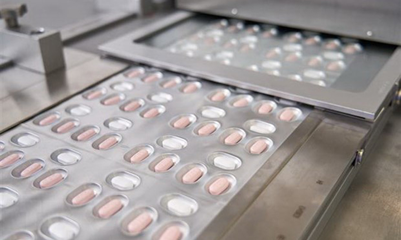 Thuốc Paxlovid điều trị COVID-19 của Pfizer. (Ảnh: AFP/TTXVN)