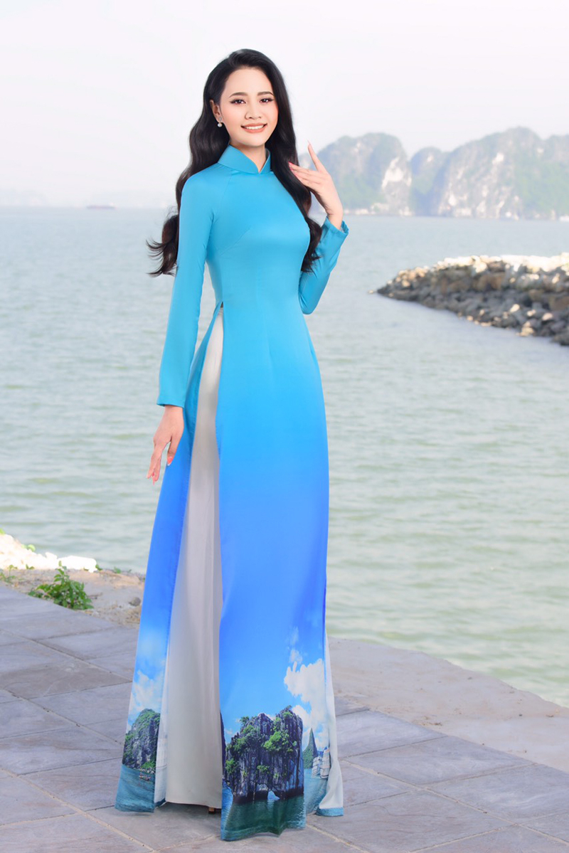 Tình yêu biển, đảo của Đinh Như Phương luôn đong đầy.