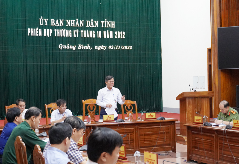 Đồng chí Chủ tịch UBND tỉnh Trần Thắng chỉ đạo các sở, ngành, địa phương phải quyết liệt thực hiện các giải pháp để hoàn thành chỉ tiêu, kế hoạch năm 2022.