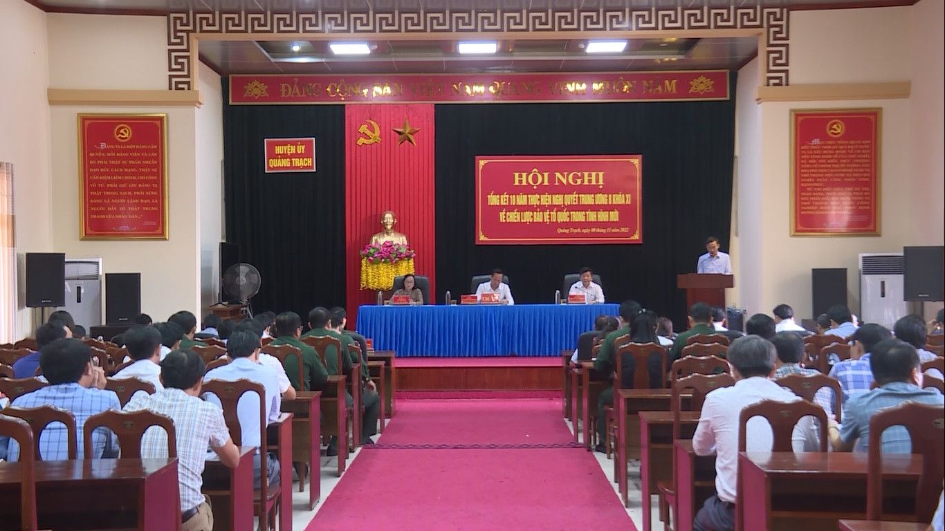 Toàn cảnh hội nghị.