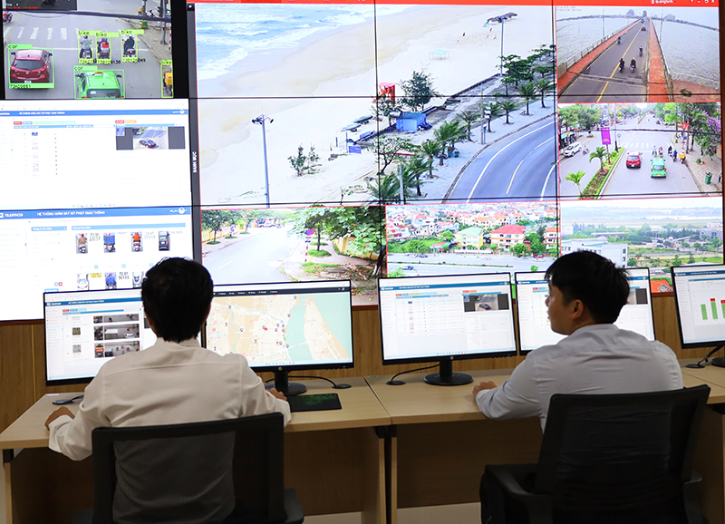 Trung tâm điều hành đô thị thông minh hoạt động, góp phần tích cực trong phát triển du lịch của thành phố.