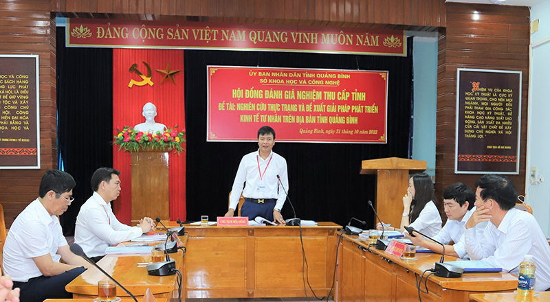 Hội đồng Khoa học đánh giá cao kết quả đã đạt được và đóng góp nhiều ý kiến nhằm hoàn thiện nhiệm vụ.