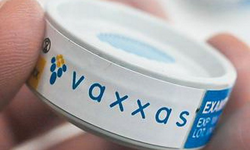 Vaccine ngừa COVID-19 dạng miếng dán. (Nguồn: theaustralian.com.au)