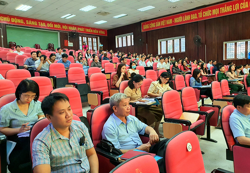 Các học viên tham dự lớp tập huấn
