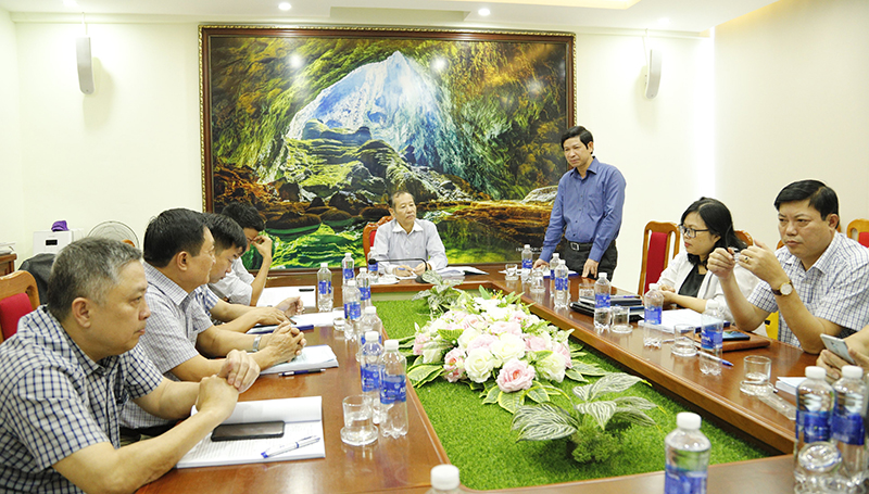 Toàn cảnh buổi nghiệm thu.