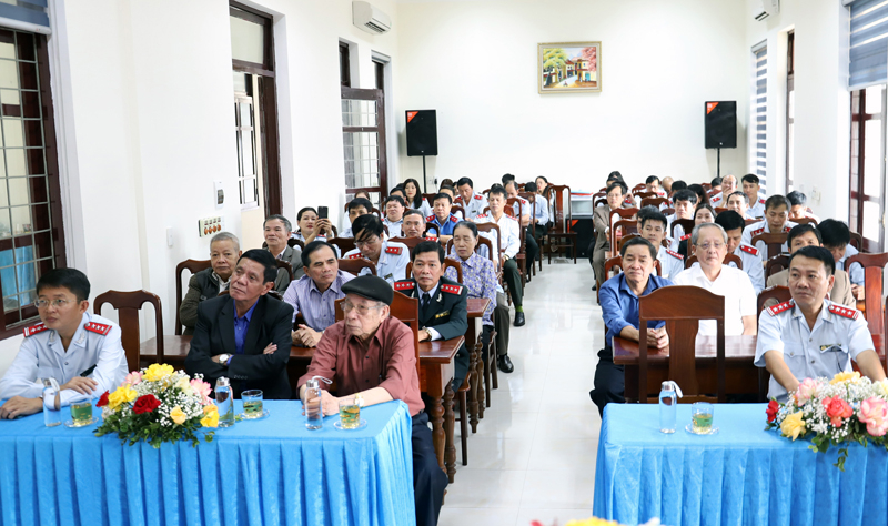 Đội ngũ cán bộ, công chức ngành thanh tra qua các thời kỳ tham gia buổi gặp mặt