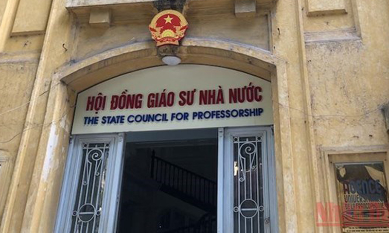 Trụ sở Hội đồng Giáo sư Nhà nước.