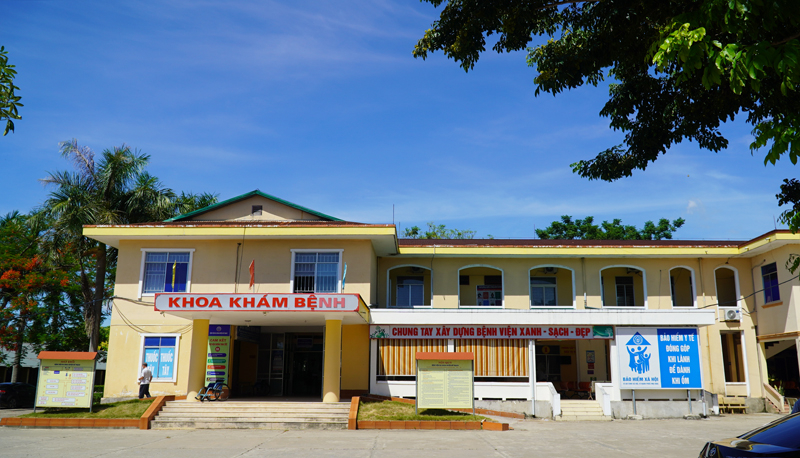 Các bệnh viện tuyến huyện luôn sẵn sàng thu dung điều trị bệnh nhân trên địa bàn toàn tỉnh.