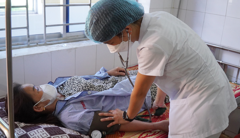 Bệnh nhân được điều trị chu đáo tại các bệnh viện.