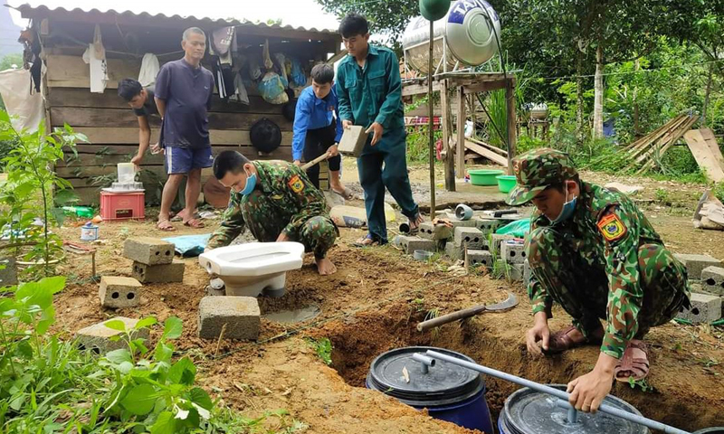 Nhiều mô hình, việc làm do BĐBP tỉnh thực hiện trên 2 tuyến biên giới đã góp phần củng cố tình quân dân, xây dựng nền BP toàn dân ngày càng vững chắc.