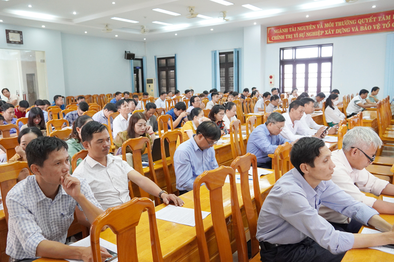 Các đại biểu tham dự lớp tập huấn.