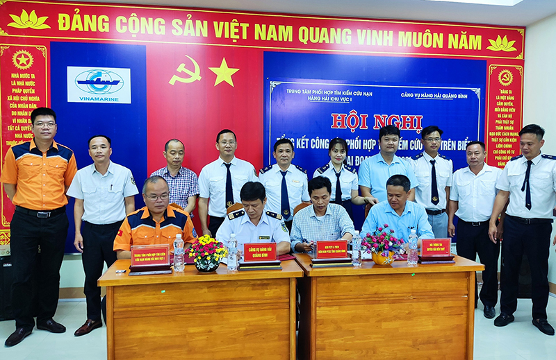 Các đơn vị tiến hành ký kết quy chế
