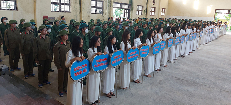 31 Trường THPT tham gia Hội thao Quốc phòng - An ninh