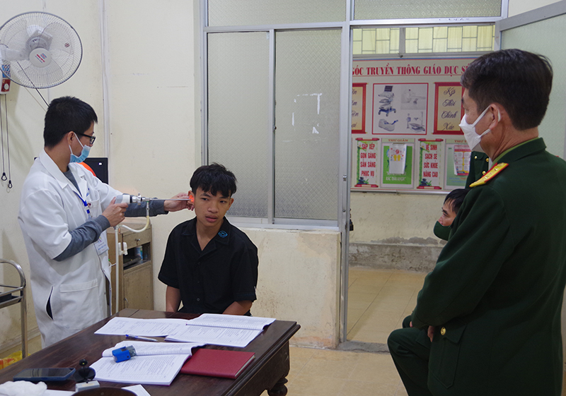  Đợt khám sức khỏe nghĩa vụ quân sự và nghĩa vụ công an lần này sẽ kết thúc vào chiều ngày 9/12/2022
