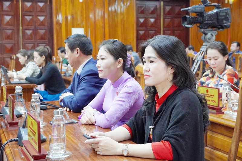 Các đại biểu dự kỳ họp.