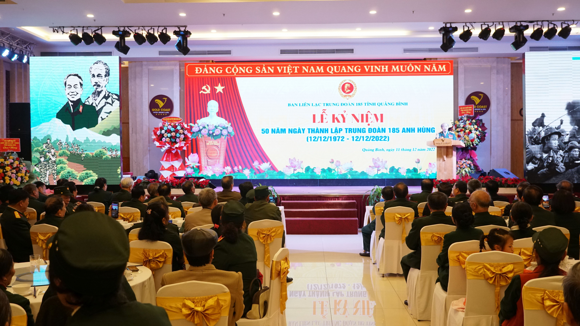 Toàn cảnh lễ kỷ niệm.