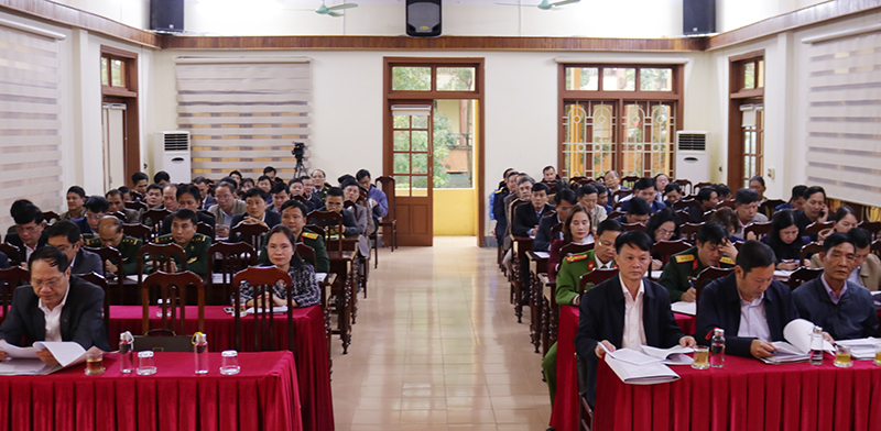 Toàn cảnh hội nghị.