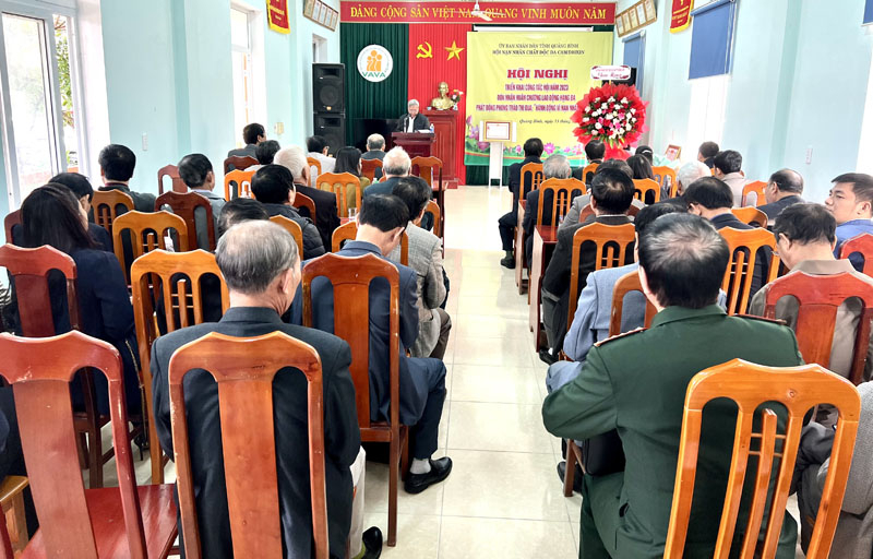Các đại biểu tham dự hội nghị.