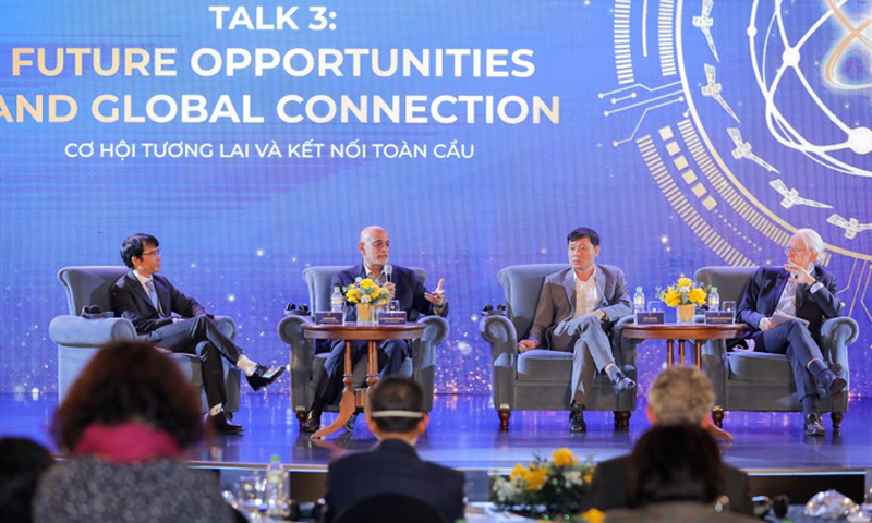 Một phiên thảo luận tại Tuần lễ Khoa học - Công nghệ VinFuture lần thứ nhất.