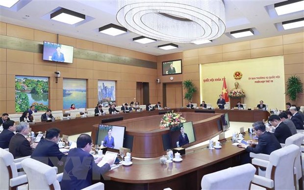 Quang cảnh phiên họp. (Ảnh: Doãn Tấn/TTXVN)