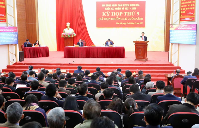 Quang cảnh tại kỳ họp.
