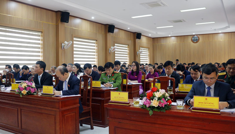Các đại biểu dự kỳ họp