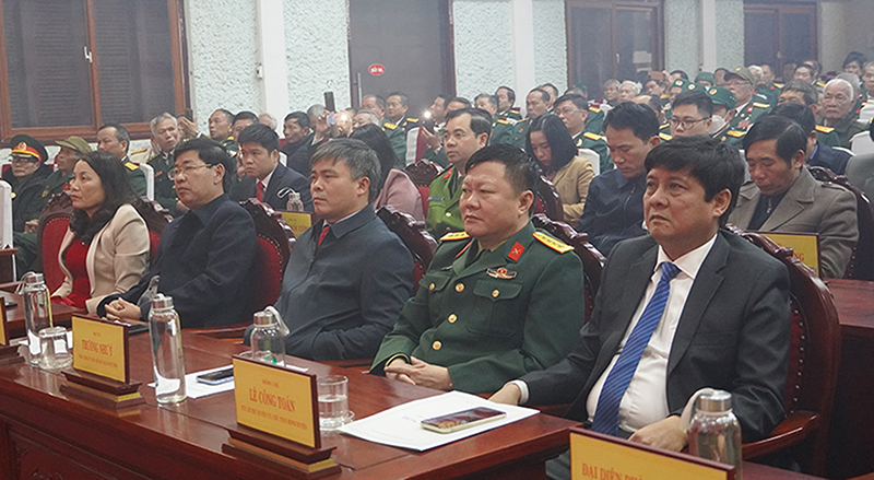Các đại biểu tham dự tại buổi gặp mặt.