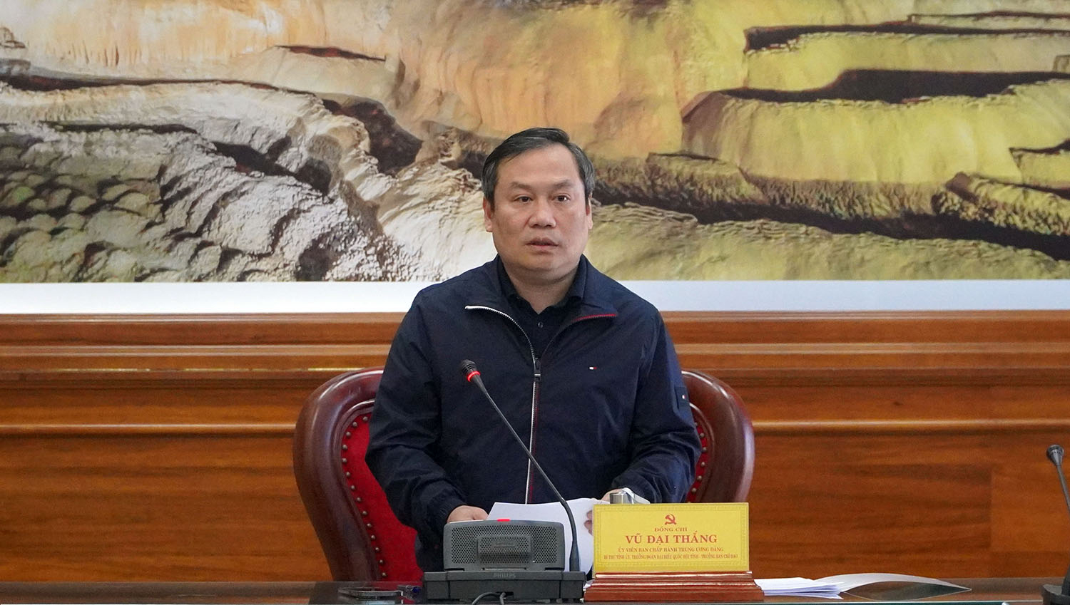 Trưởng Ban Chỉ đạo PCTN,TC tỉnh Vũ Đại Thắng: Xây dựng và hoàn thiện cơ chế để “không thể, không dám và không cần tham nhũng”