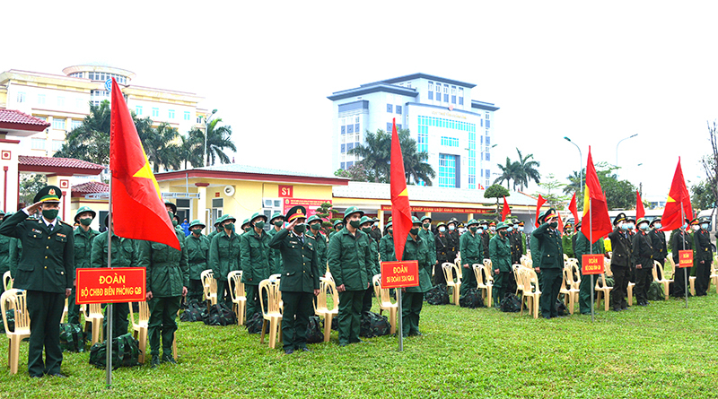 Ban CHQS thành phố đã tham mưu tổ chức tốt công tác tuyển chọn và gọi công dân nhập ngũ năm 2022.