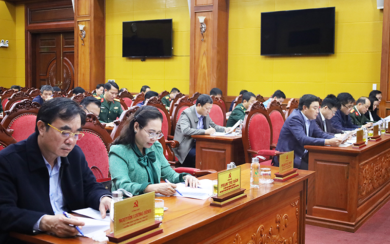 Các đại biểu dự hội nghị.