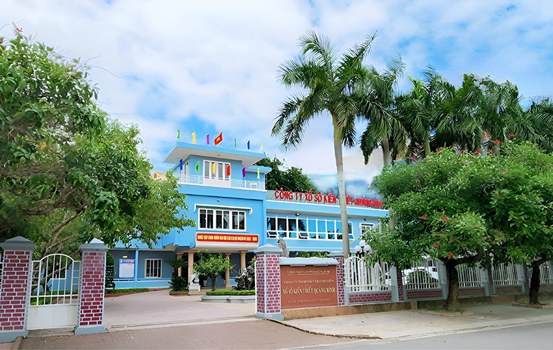Trụ sở Công ty TNHH MTV Xổ số kiến thiết Quảng Bình.