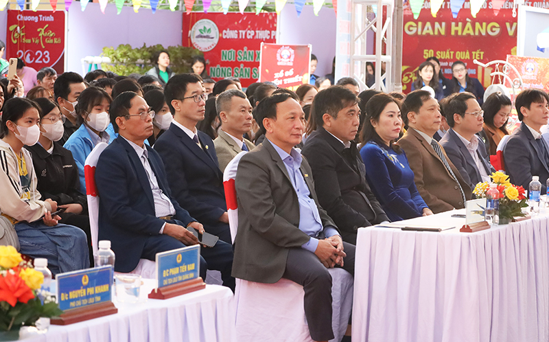 Các đại biểu dự chương trình.