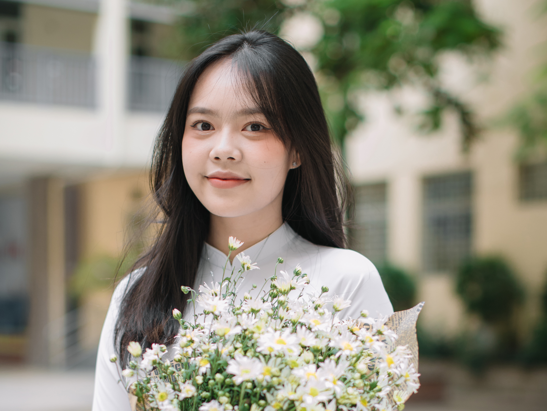 Nữ sinh Nguyễn Ngọc Khánh Chi.