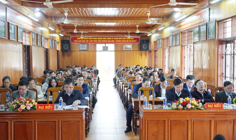Các đại biểu dự hội nghị.