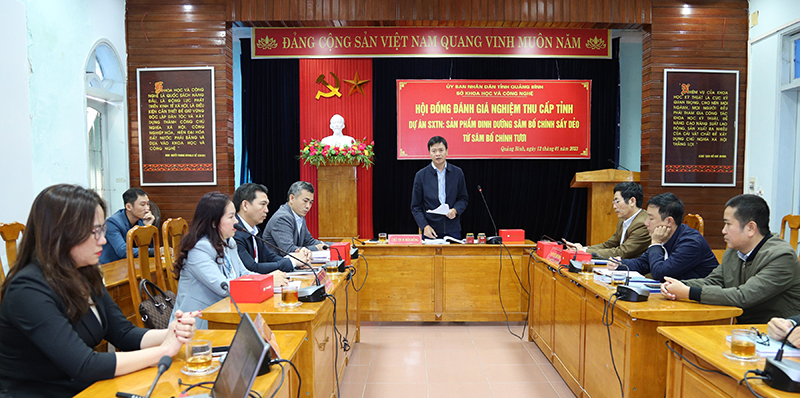 Hội đồng Khoa học nghiệm thu nhiệm vụ nhất trí thông qua các nội dung theo thuyết minh được phê duyệt.