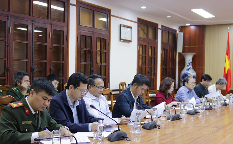 Đại biểu tham gia cuộc họp.