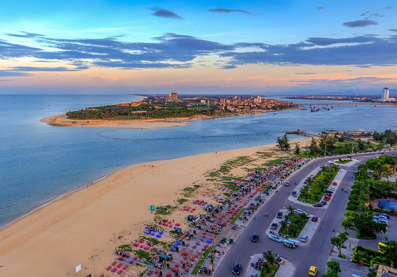 Bán đảo Bảo Ninh, TP. Đồng Hới. Ảnh: Nguyễn Hải