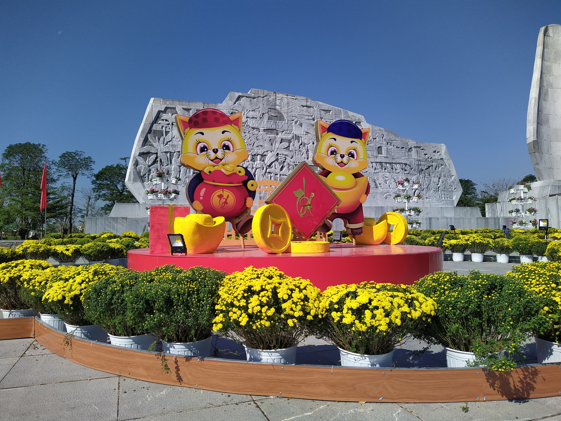 Xuân về. nahr: Minh Quý