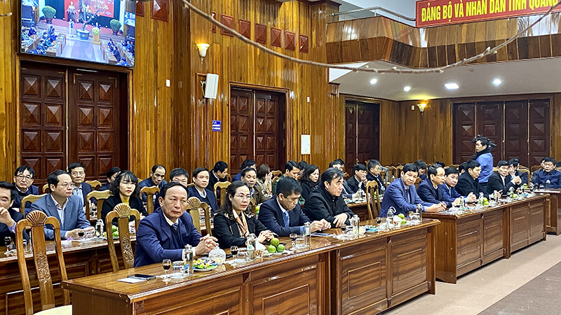 Đại biểu tham dự buổi gặp mặt.