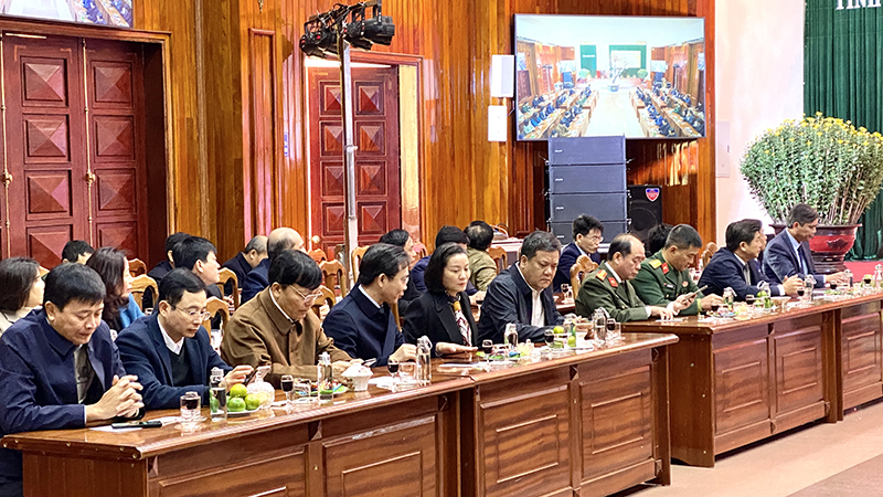 Đại biểu tham dự buổi gặp mặt.