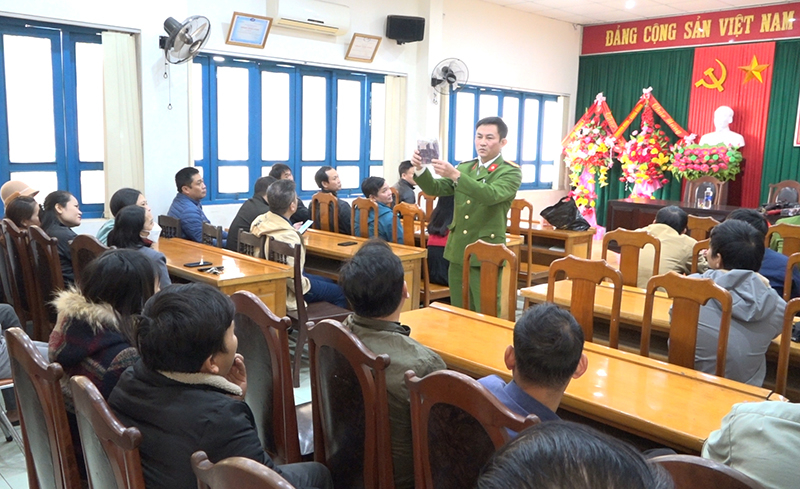 Đẩy mạnh tuyên truyền đấu tranh phòng, chống các hành vi vi phạm pháp luật về pháo dịp Tết Nguyên đán.