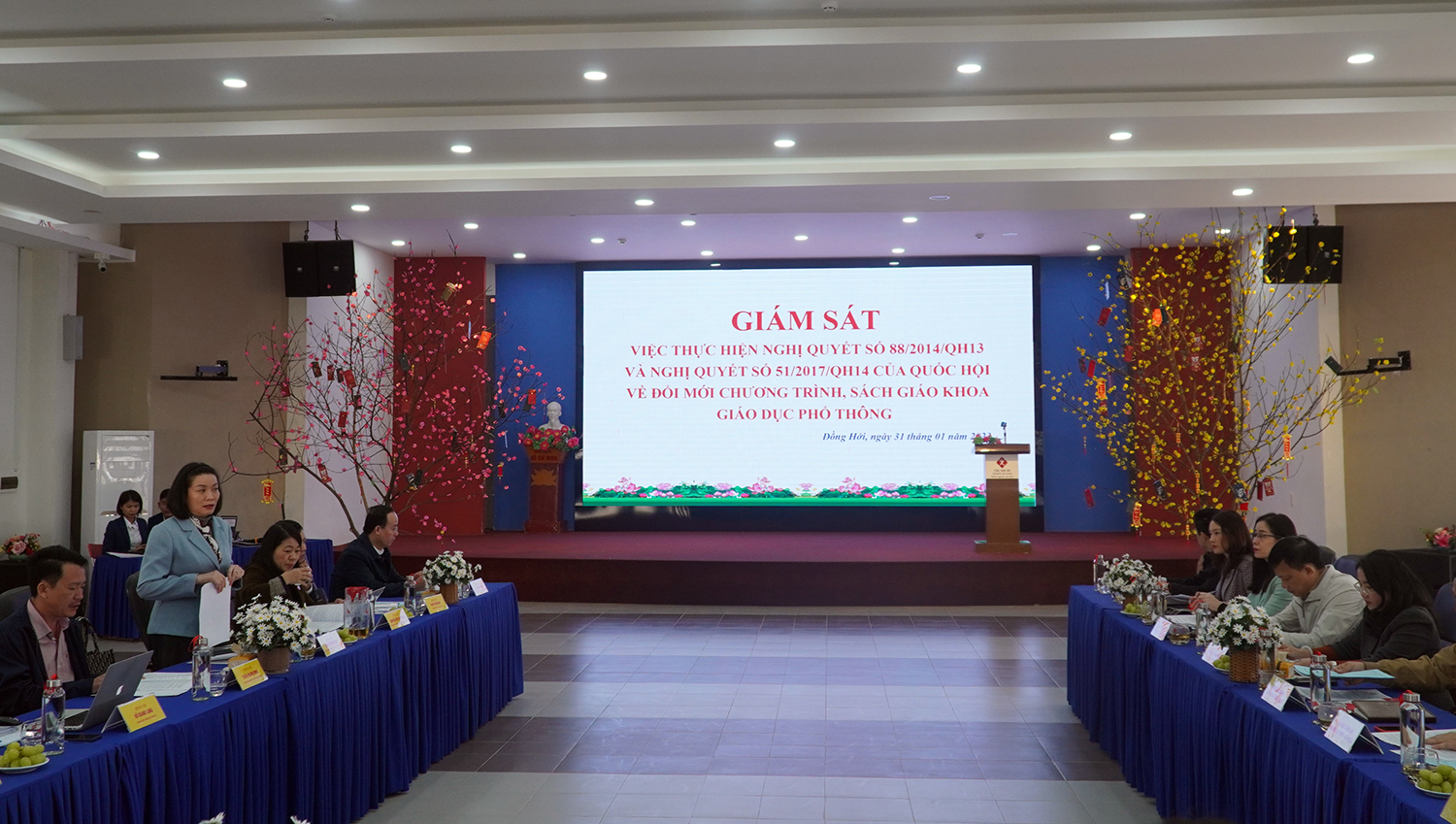 Toàn cảnh buổi giám sát