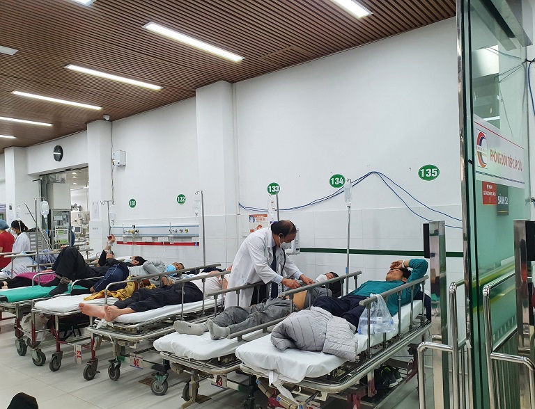 Đảm bảo công tác khám chữa bệnh cho người dân. Ảnh: BV