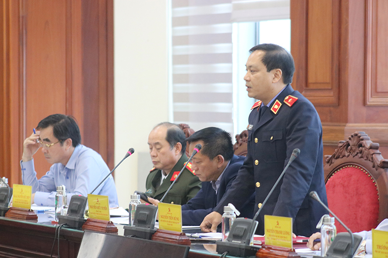  Các đại biểu tham dự hội nghị và đề xuất, kiến nghị nhiều giải pháp nhằm nâng cao hoạt động cải cách tư pháp trong thời gian tới. 